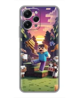 Чохол для Xiaomi Redmi 12 (5G) з картинкою «Стів на фермі» Чохол для Xiaomi Redmi 12 (5G) з картинкою «Стів на фермі»