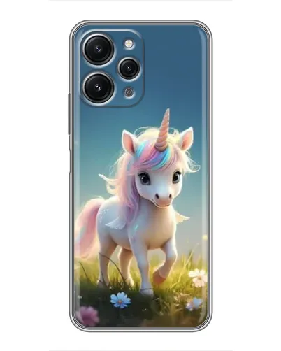 Чохол для Xiaomi Redmi 12 (5G) з картинкою «Єдиноріг на галявині» Чохол для Xiaomi Redmi 12 (5G) з картинкою «Єдиноріг на галявині»