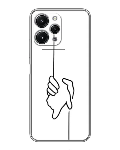Чохол для Xiaomi Redmi 12 (5G) з картинкою «Рука тримає»