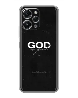 Чохол для Xiaomi Redmi 12 (5G) з картинкою «GOD — Бог над усім»