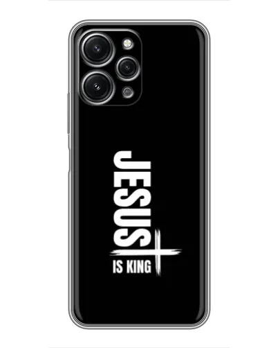 Чохол для Xiaomi Redmi 12 (5G) з картинкою «Вертикаль віри Jesus»