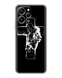 Чехол для Xiaomi Redmi 12 (5G) с картинкой «Сияющий крест Jesus» Чехол для Xiaomi Redmi 12 (5G) с картинкой «Сияющий крест Jesus»