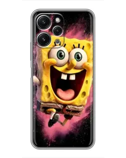 Чохол для Xiaomi Redmi 12 (5G) з картинкою «Вибуховий Спанч Боб»