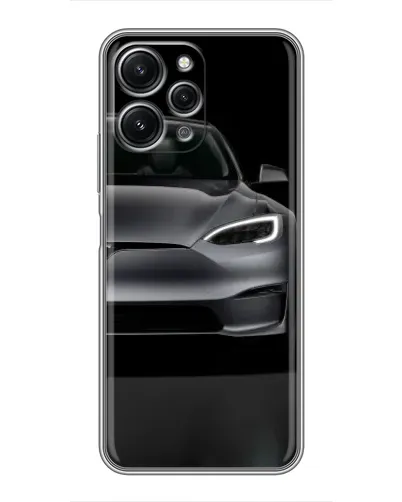 Чохол для Xiaomi Redmi 12 (5G) з картинкою «Tesla Model S Look»