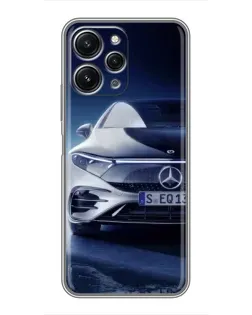 Чехол для Xiaomi Redmi 12 (5G) с картинкой «Mercedes EQ — будущее»