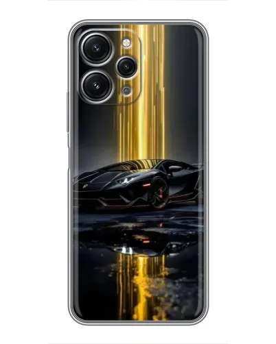 Чехол для Xiaomi Redmi 12 (5G) с картинкой «Ночной Lamborghini драйв» Чехол для Xiaomi Redmi 12 (5G) с картинкой «Ночной Lamborghini драйв»