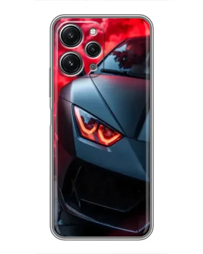 Чехол для Xiaomi Redmi 12 (5G) с картинкой «Lamborghini красное сияние» Чехол для Xiaomi Redmi 12 (5G) с картинкой «Lamborghini красное сияние»