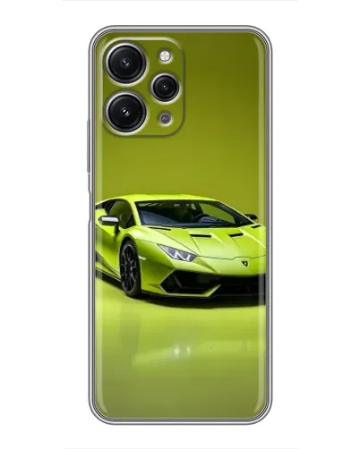 Чехол для Xiaomi Redmi 12 (5G) с картинкой «Салатовый Lamborghini Huracan» Чехол для Xiaomi Redmi 12 (5G) с картинкой «Салатовый Lamborghini Huracan»