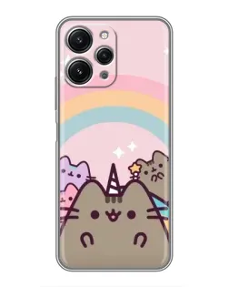 Чохол для Xiaomi Redmi 12 (5G) з картинкою «Єдиноріг Pusheen»