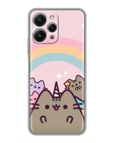 Чохол для Xiaomi Redmi 12 (5G) з картинкою «Єдиноріг Pusheen» Чохол для Xiaomi Redmi 12 (5G) з картинкою «Єдиноріг Pusheen»