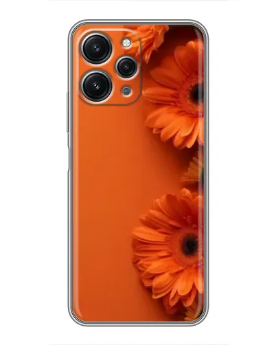 Чохол для Xiaomi Redmi 12 (5G) з картинкою «Помаранчеві гербери» Чохол для Xiaomi Redmi 12 (5G) з картинкою «Помаранчеві гербери»