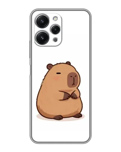 Чохол для Xiaomi Redmi 12 (5G) з картинкою «Товстенька капібара»