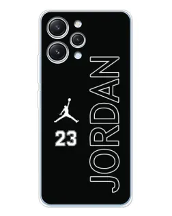 Чехол для Xiaomi Redmi 12 с картинкой «Jordan Vertical»