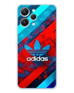 Чохол для Xiaomi Redmi 12 з картинкою «Абстракція Adidas»