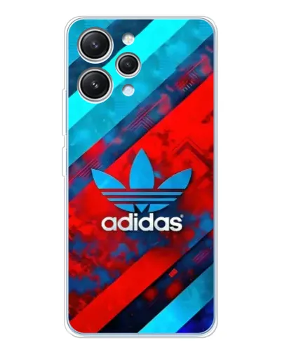 Чехол для Xiaomi Redmi 12 с картинкой «Абстракция Adidas»
