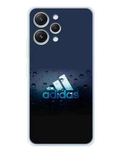 Чехол для Xiaomi Redmi 12 с картинкой «Adidas Water Drops»