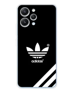 Чехол для Xiaomi Redmi 12 с картинкой «Adidas с диагональными полосами»