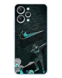 Чохол для Xiaomi Redmi 12 з картинкою «Спортивний арт Nike»