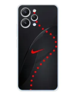 Чехол для Xiaomi Redmi 12 с картинкой «Абстрактный дизайн Nike»