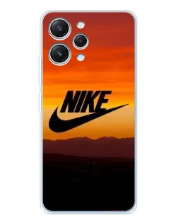 Чехол для Xiaomi Redmi 12 с картинкой «Nike — вечерний горизонт»