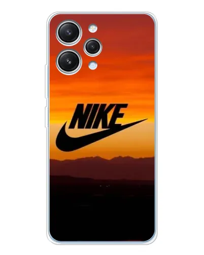 Чехол для Xiaomi Redmi 12 с картинкой «Nike — вечерний горизонт»