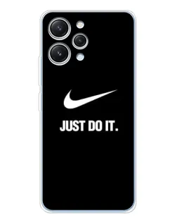 Чехол для Xiaomi Redmi 12 с картинкой «Классический принт Nike»