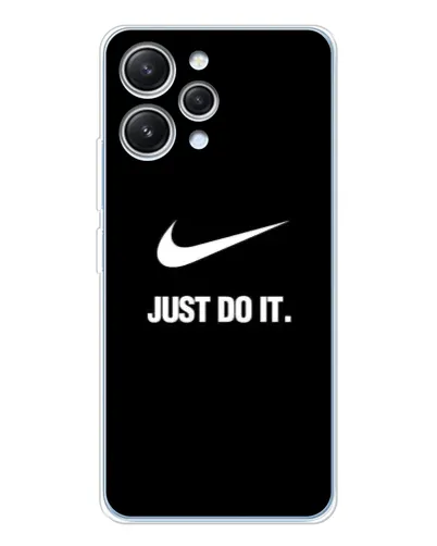 Чехол для Xiaomi Redmi 12 с картинкой «Классический принт Nike»