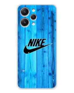 Чехол для Xiaomi Redmi 12 с картинкой «Голубое дерево Nike»