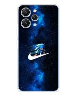 Чехол для Xiaomi Redmi 12 с картинкой «Звездный путь Nike»