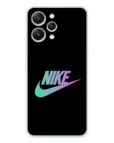 Чехол для Xiaomi Redmi 12 с картинкой «Nike — городская ночь»