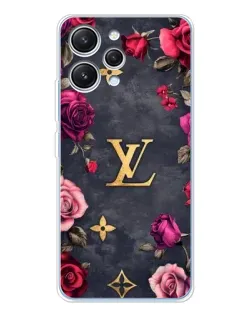 Чохол для Xiaomi Redmi 12 з картинкою «Квітковий Louis Vuitton»