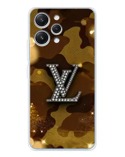 Чехол для Xiaomi Redmi 12 с картинкой «Камуфляжный Louis Vuitton»