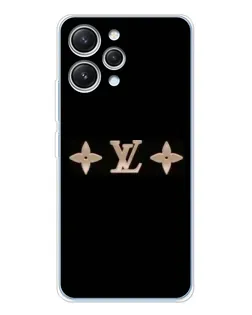 Чехол для Xiaomi Redmi 12 с картинкой «Louis Vuitton — минимализм»