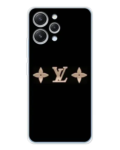 Чехол для Xiaomi Redmi 12 с картинкой «Louis Vuitton — минимализм»