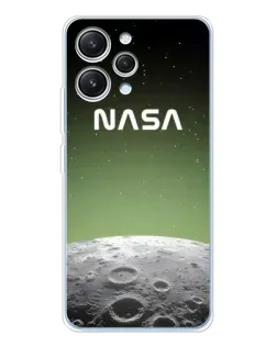 Чехол для Xiaomi Redmi 12 с картинкой «NASA — лунный градиент»