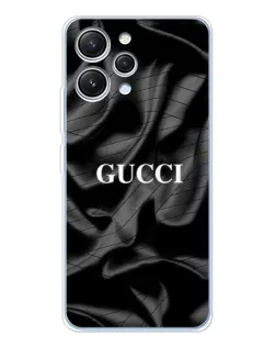 Чохол для Xiaomi Redmi 12 з картинкою «Gucci — шовкові хвилі» Чохол для Xiaomi Redmi 12 з картинкою «Gucci — шовкові хвилі»