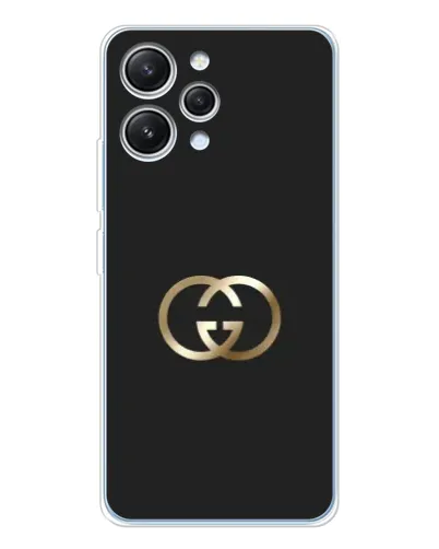 Чехол для Xiaomi Redmi 12 с картинкой «Минимализм Gucci» Чехол для Xiaomi Redmi 12 с картинкой «Минимализм Gucci»