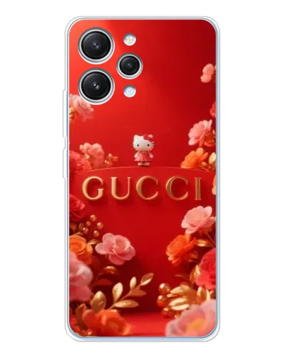 Чехол для Xiaomi Redmi 12 с картинкой «Gucci — золотой сад» Чехол для Xiaomi Redmi 12 с картинкой «Gucci — золотой сад»