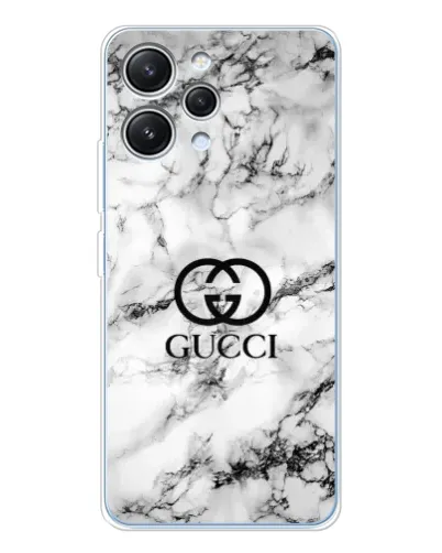Чехол для Xiaomi Redmi 12 с картинкой «Gucci — мраморный шик» Чехол для Xiaomi Redmi 12 с картинкой «Gucci — мраморный шик»