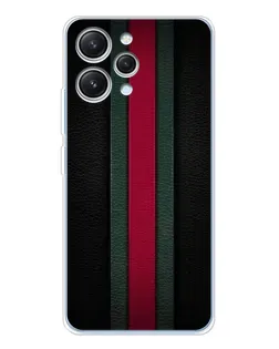 Чехол для Xiaomi Redmi 12 с картинкой «Gucci — неоновая линия»