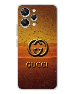 Чохол для Xiaomi Redmi 12 з картинкою «Gucci — сонячний градієнт»
