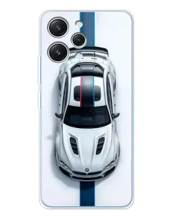Чехол для Xiaomi Redmi 12 с картинкой «Вид сверху — BMW M» Чехол для Xiaomi Redmi 12 с картинкой «Вид сверху — BMW M»