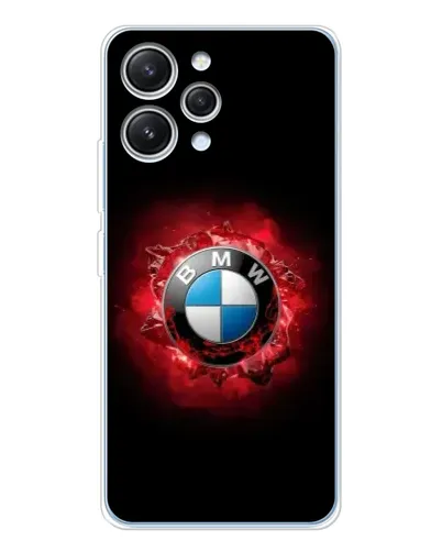 Чехол для Xiaomi Redmi 12 с картинкой «Логотип BMW — вспышка» Чехол для Xiaomi Redmi 12 с картинкой «Логотип BMW — вспышка»