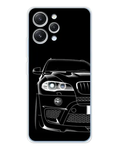 Чехол для Xiaomi Redmi 12 с картинкой «Темный силуэт BMW» Чехол для Xiaomi Redmi 12 с картинкой «Темный силуэт BMW»