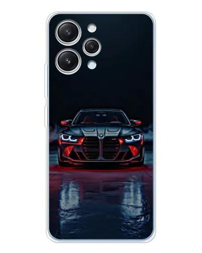 Чехол для Xiaomi Redmi 12 с картинкой «BMW на мокрой дороге» Чехол для Xiaomi Redmi 12 с картинкой «BMW на мокрой дороге»