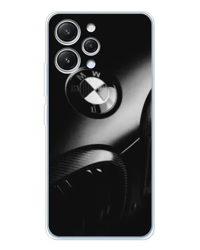 Чехол для Xiaomi Redmi 12 с картинкой «Эмблема BMW — макро» Чехол для Xiaomi Redmi 12 с картинкой «Эмблема BMW — макро»