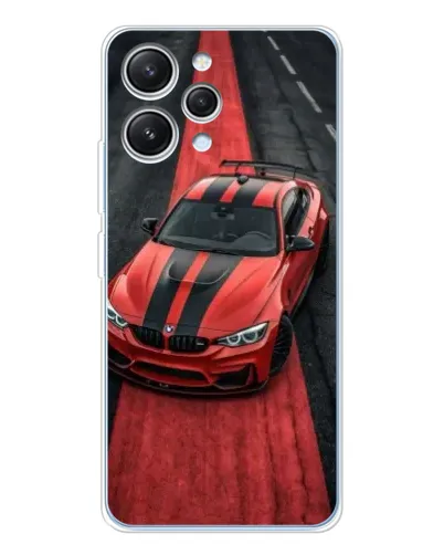 Чехол для Xiaomi Redmi 12 с картинкой «BMW на красной дорожке» Чехол для Xiaomi Redmi 12 с картинкой «BMW на красной дорожке»