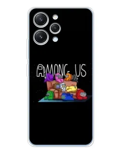 Чехол для Xiaomi Redmi 12 с картинкой «Логотип Among Us» Чехол для Xiaomi Redmi 12 с картинкой «Логотип Among Us»