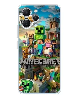 Чехол для Xiaomi Redmi 12 с картинкой «Замок Minecraft» Чехол для Xiaomi Redmi 12 с картинкой «Замок Minecraft»