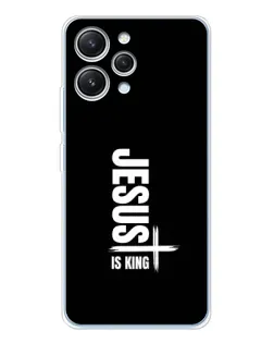 Чехол для Xiaomi Redmi 12 с картинкой «Вертикаль веры Jesus»